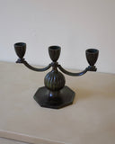 Small GAB Bronze Candleholder