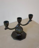 Small GAB Bronze Candleholder