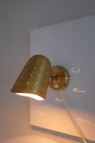 Brass Wall Lamp from Boréns