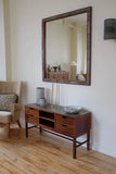 Pair of Rosewood Mirror and Side Table by Severin Hansen Jr