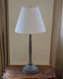1930 Pewter Lamp by Ellen V Kajerdt