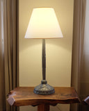 1930 Pewter Lamp by Ellen V Kajerdt
