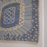 "Nejlikan blå" Tapestry by Barbro Nilsson
