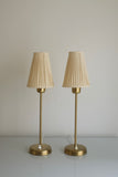 Pair of 1950s Brass side lamps