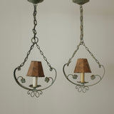 Swedish Modern Organic shaped Pendant