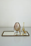 1950s Swedish Modern Rectangular Brass Mirror tray