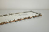 1950s Swedish Modern Rectangular Brass Mirror tray