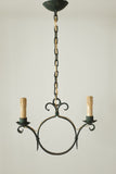 Two Arm Swedish Modern Pendant