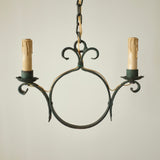 Two Arm Swedish Modern Pendant