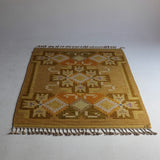 Vintage Swedish Kilim rug "Hardanger" by Ingegerd Silow