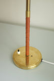 Brass and leather table lamp ASEA