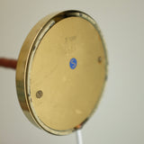 Brass and leather table lamp ASEA