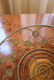 Swedish Mid-Century Metal Fruit bowl