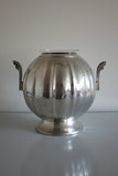 Large Vintage Swedish Pewter Vase