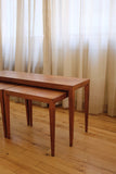 1960s Set of three nesting table by Severin Hansen