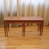 1960s Set of three nesting table by Severin Hansen