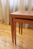 1960s Set of three nesting table by Severin Hansen