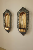 Pair of Swedish Grace Candle Wall Scone