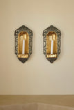 Pair of Swedish Grace Candle Wall Scone