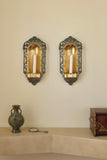 Pair of Swedish Grace Candle Wall Scone