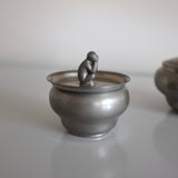 1936 Pair of Pewter Bowls by OH Lagerstedt