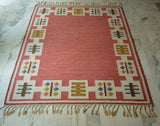 Vintage Swedish rug by Anna Greta Sjöqvist