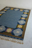 Vintage Swedish rug by Ingegerd Silow