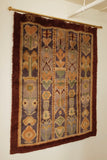 Large Finnish Mid-Century Rya Tapestry