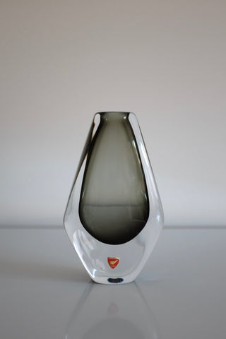 Glass vase by Nils Landberg