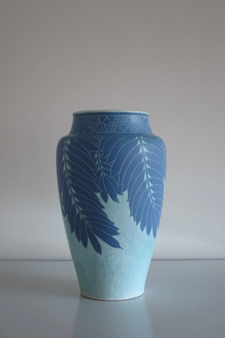 1911 Sgraffito Vase by Josef Ekberg