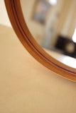 1960s Pine Wall Mirror by Nils Troed