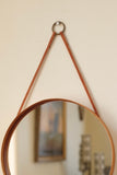 1960s Pine Wall Mirror by Nils Troed