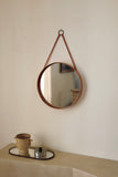 1960s Pine Wall Mirror by Nils Troed