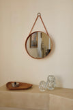1960s Pine Wall Mirror by Nils Troed
