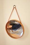 1960s Pine Wall Mirror by Nils Troed