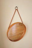 1960s Pine Wall Mirror by Nils Troed