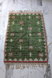 Rare Rya rug by Barbro Nilsson