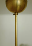 1950s Brass and Silk Pendant