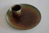 Bronze Plate and Cup by Ystad Brons