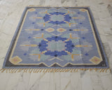 Vintage Blue Rug by Ingegerd Silow