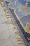 Vintage Blue Rug by Ingegerd Silow