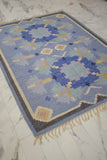 Vintage Blue Rug by Ingegerd Silow
