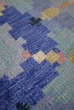 Vintage Blue Rug by Ingegerd Silow