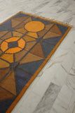 Vintage Swedish rug by Brita Swefors