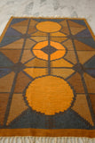 Vintage Swedish rug by Brita Swefors