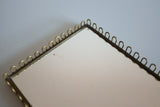 Swedish Modern Brass Mirror tray