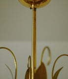 Brass and Silk Pendant by E. Hansson & Co.