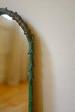 Swedish Modern Green painted Wall Mirror