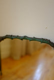 Swedish Modern Green painted Wall Mirror