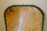 Swedish Modern Green painted Wall Mirror